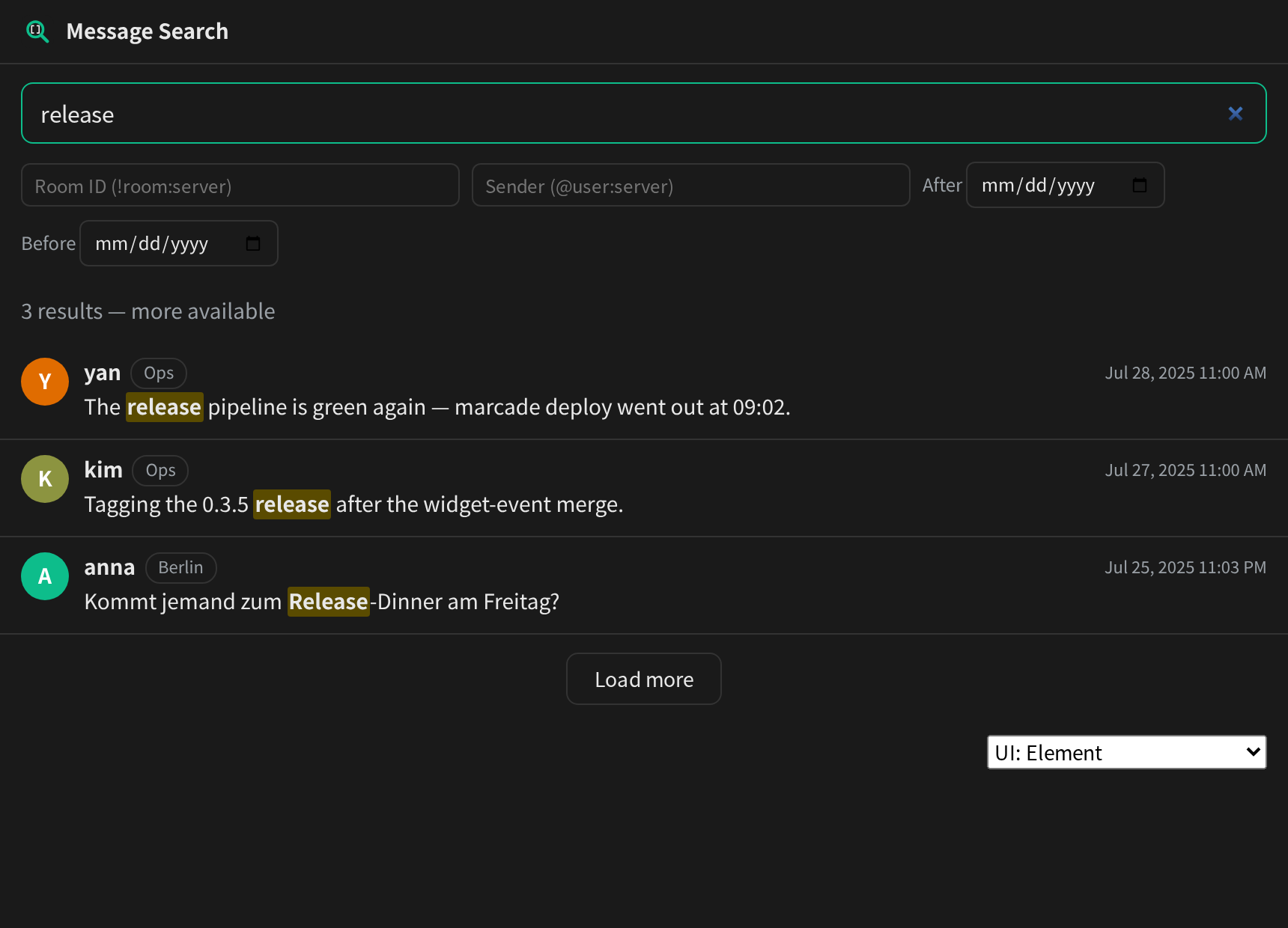Screenshot 1 of Matrix Search