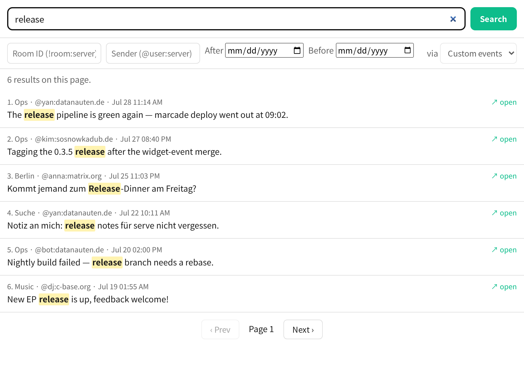 Screenshot 2 of Matrix Search