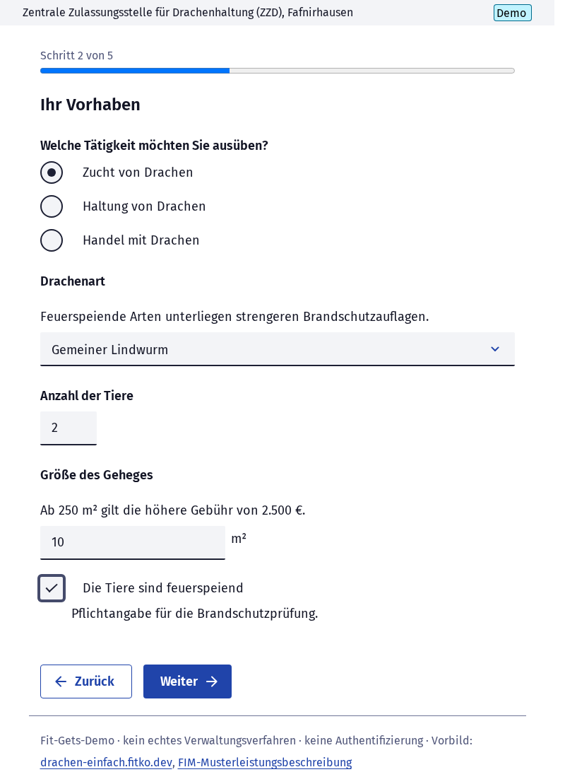 Screenshot 3 of Gewerbliche Drachenhaltung