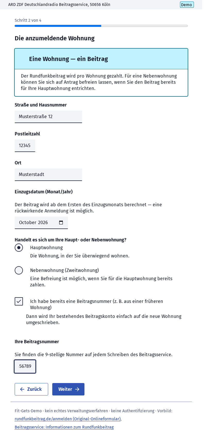 Screenshot 4 of Rundfunkbeitrag