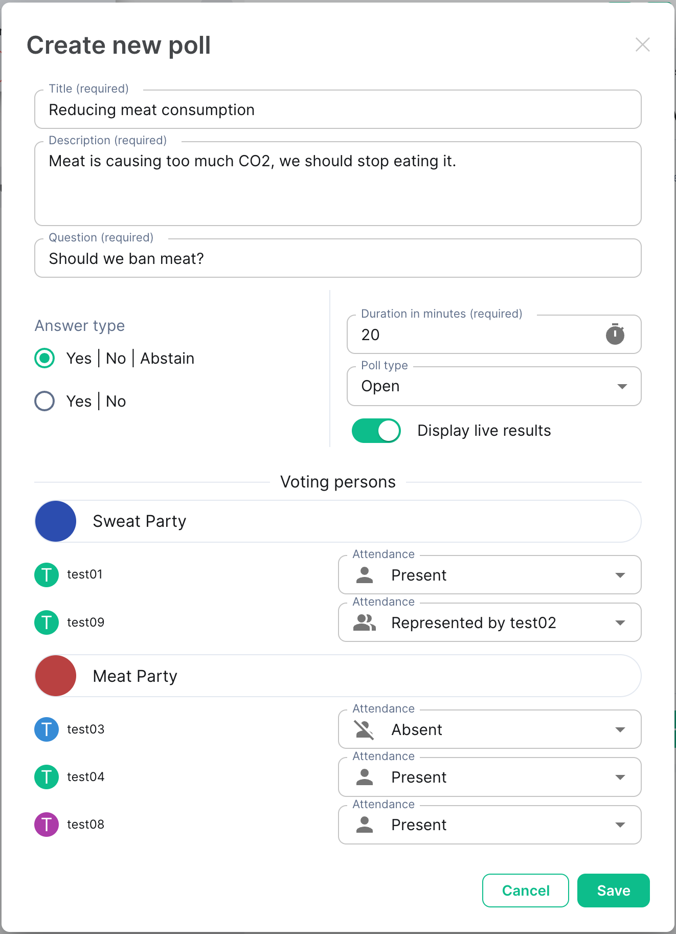 Screenshot 1 of NeoChoice